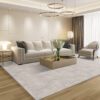 White eclectic luxury living room