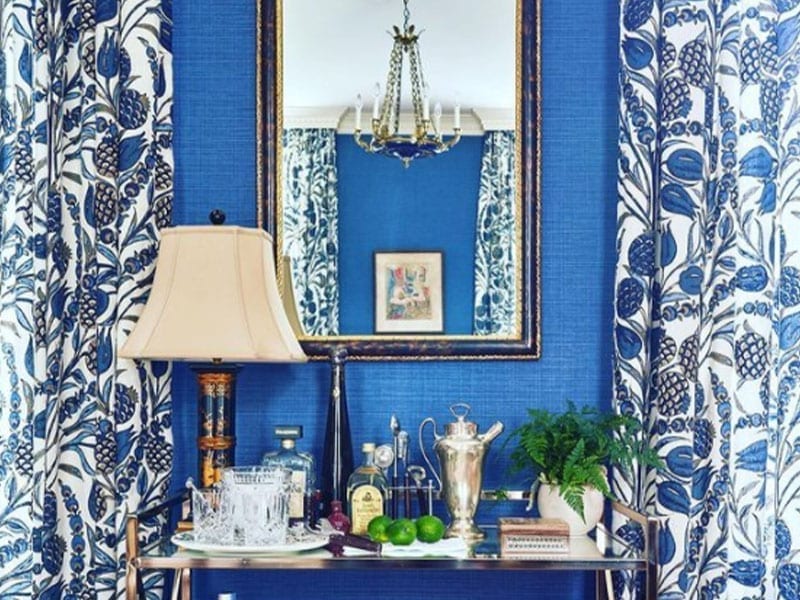 Blue Room Design by Amal Kapen