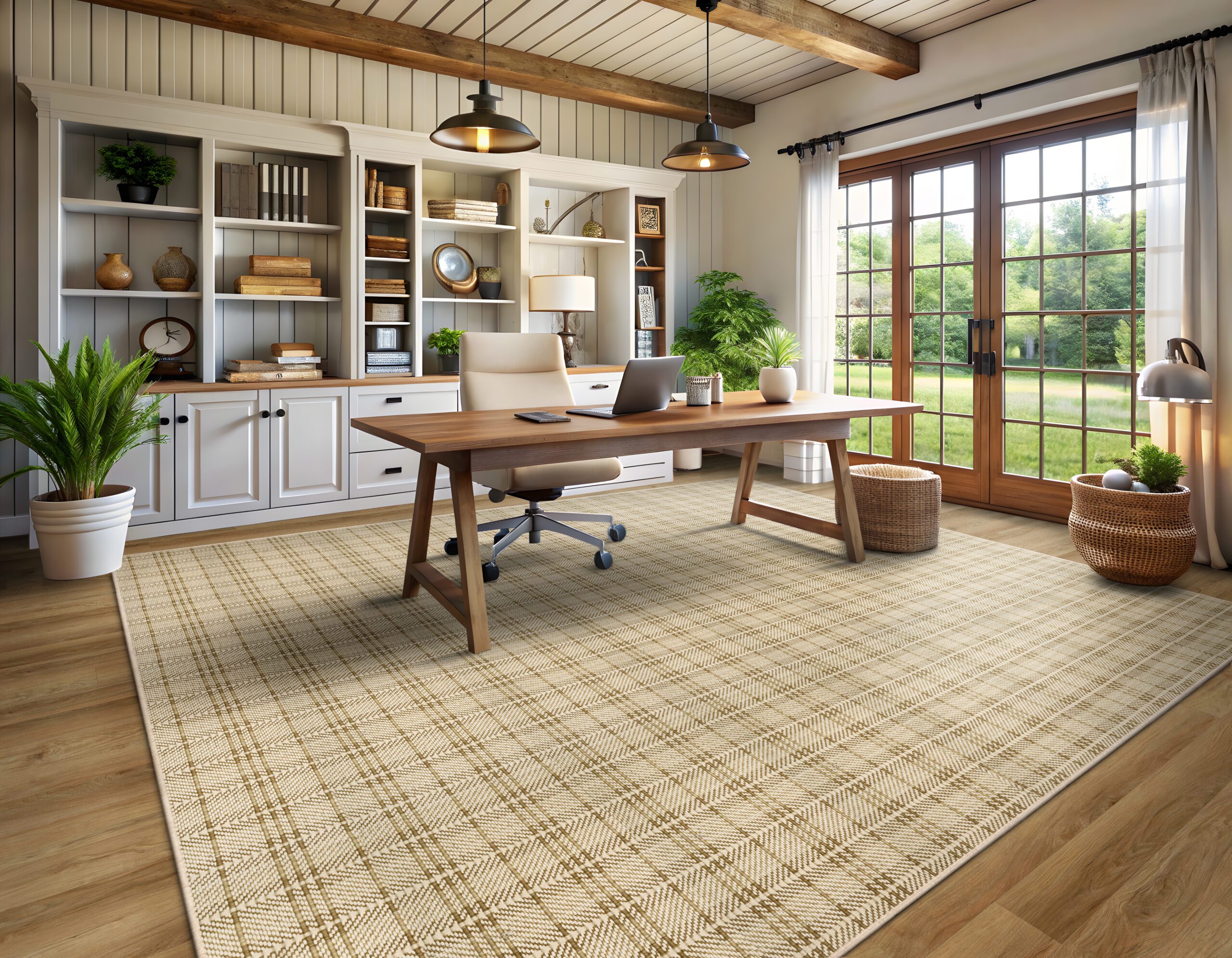 Modern Farmhouse Home Office Interior Design. Perfect for: Inter Modern Farmhouse Home Office Interior Design. Perfect for: Inter